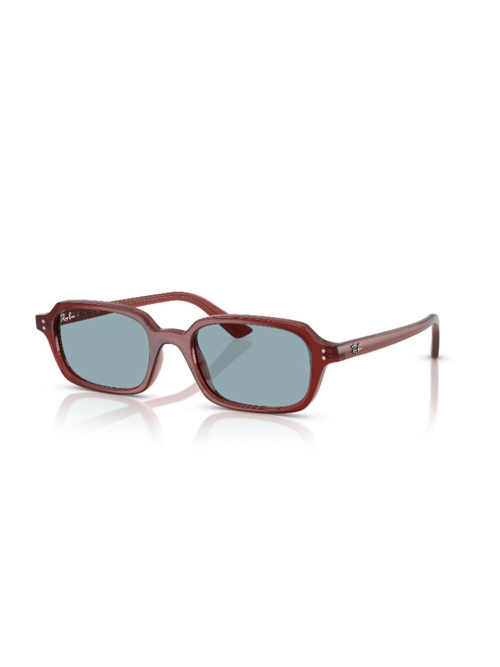 New Ray-Ban Unisex Sunglasses Blue Lens Injected Frame Ray Ban RB4455 ZURI 52